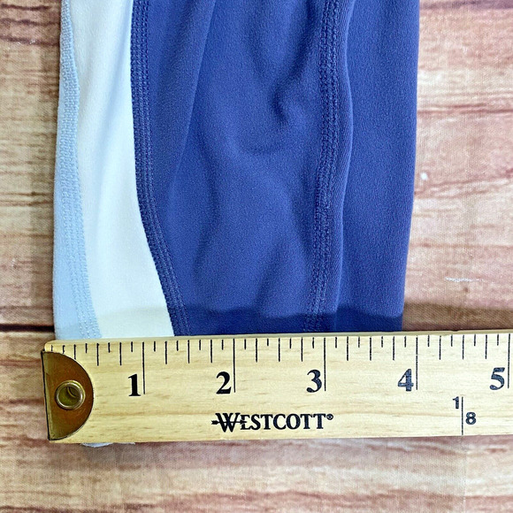 Athleta Leggings Womens Small Blue Light Blue Active Wear Gym Yoga - Picture 3 of 9